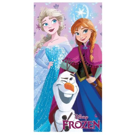 ΠΑΙΔΙΚΗ ΠΕΤΣΕΤΑ ΘΑΛΑΣΣΗΣ ΜΕ ΜΙΚΡΟΙΝΕΣ "FROZEN"   140x70 εκ.