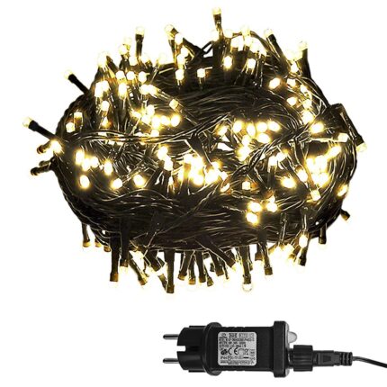 140 LED ΛΑΜΠΑΚΙΑ ΛΕΥΚΑ ME ΠΡΟΓΡΑΜΜΑ L.V. (ΘΕΡΜΟ ΦΩΣ)
