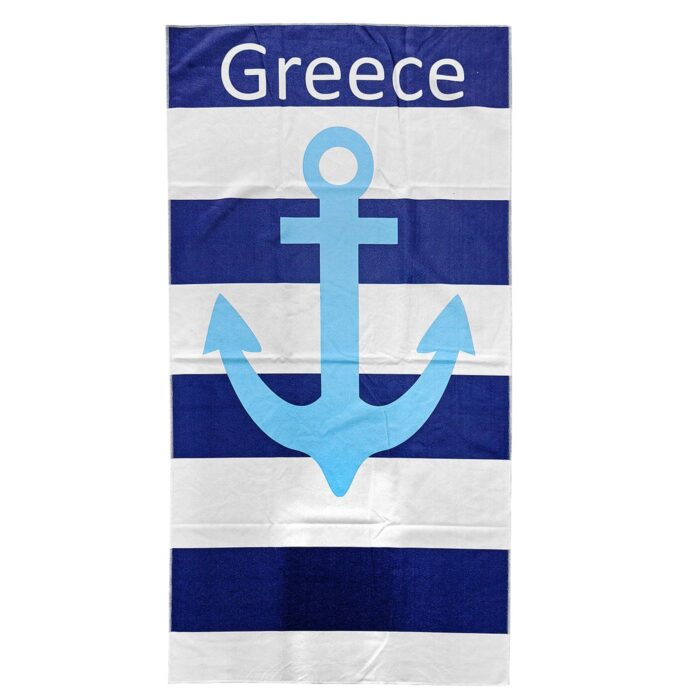 ΠΕΤΣΕΤΑ ΘΑΛΑΣΣΗΣ MICROFIBER  "HELLAS" 140x70 εκ.