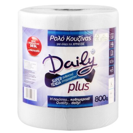ΧΑΡΤΙ ΚΟΥΖΙΝΑΣ “DAILY” 2 ΦΥΛΛΟ - 800 gr.