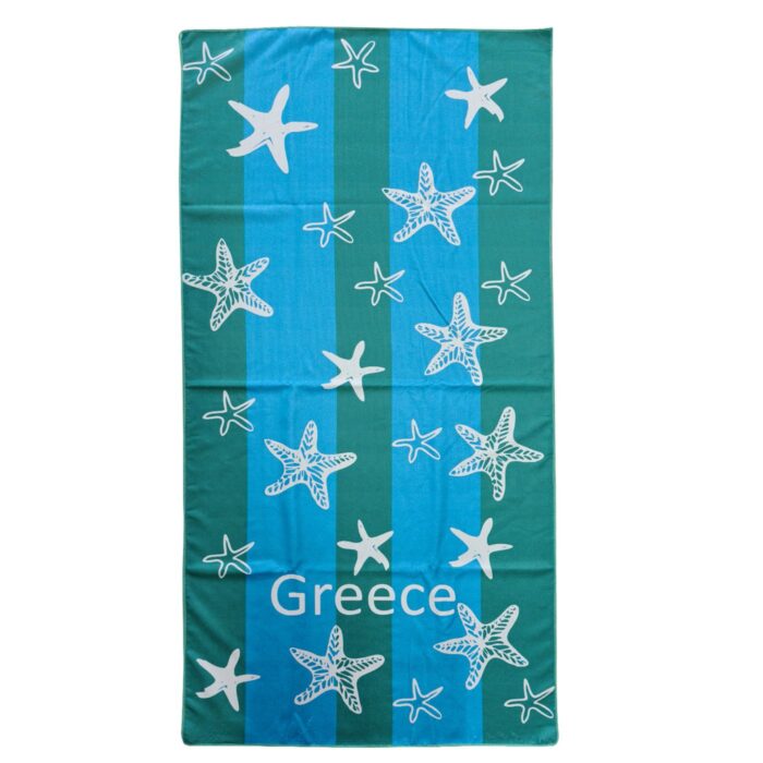 ΠΕΤΣΕΤΑ ΘΑΛΑΣΣΗΣ MICROFIBER  "STARFISHES" 140x70 εκ.