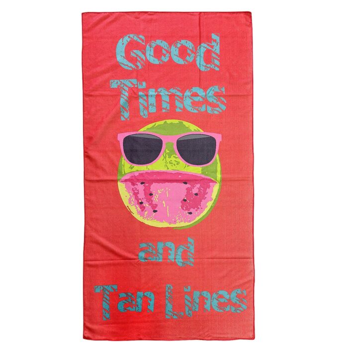 ΠΕΤΣΕΤΑ ΘΑΛΑΣΣΗΣ MICROFIBER  "GOOD TIMES" 140x70 εκ.
