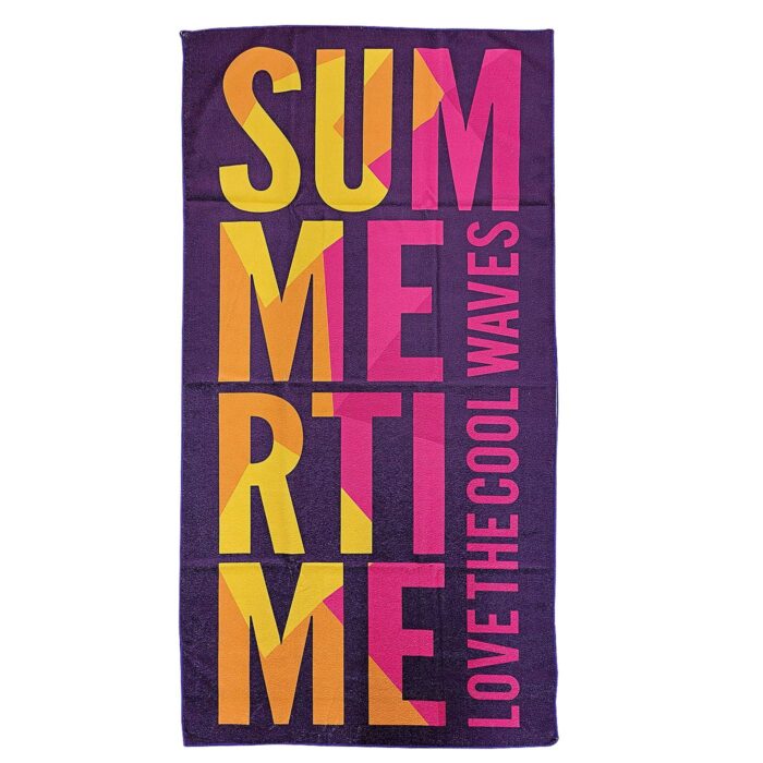 ΠΕΤΣΕΤΑ ΘΑΛΑΣΣΗΣ MICROFIBER  "SUMMER TIMES" 140x70 εκ.
