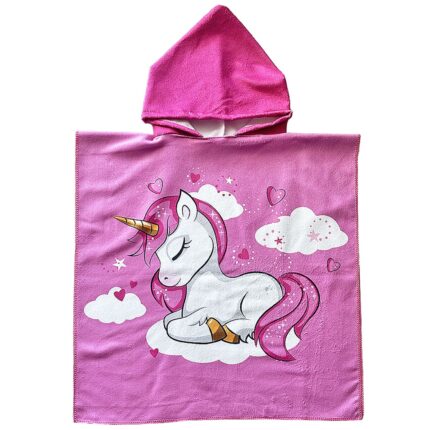ΠΕΤΣΕΤΑ ΘΑΛΑΣΣΗΣ - ΠΟΝΤΣΟ ΜΕ ΜΙΚΡΟΪΝΕΣ “ UNICORN”