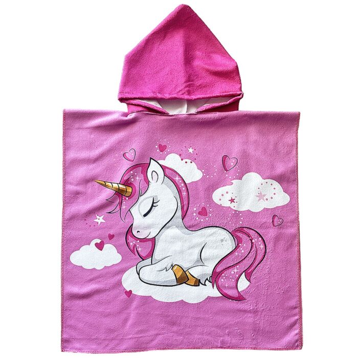 ΠΕΤΣΕΤΑ ΘΑΛΑΣΣΗΣ - ΠΟΝΤΣΟ ΜΕ ΜΙΚΡΟΪΝΕΣ “ UNICORN”