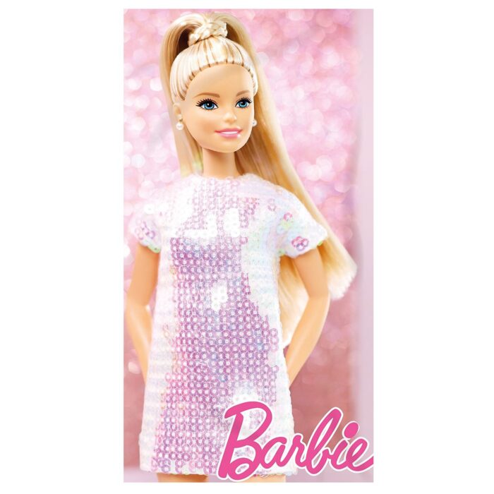 ΠΑΙΔΙΚΗ ΠΕΤΣΕΤΑ ΘΑΛΑΣΣΗΣ ΜΕ ΜΙΚΡΟΙΝΕΣ "BARBIE" 140x70 εκ.