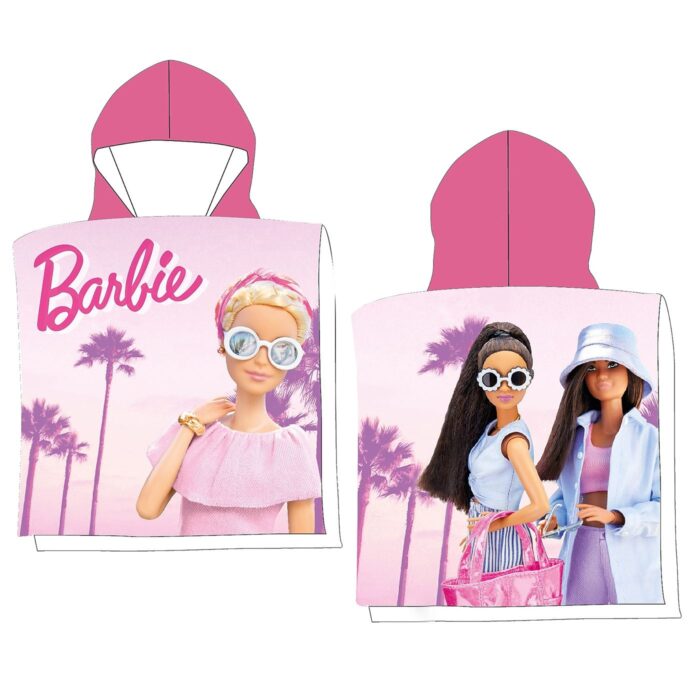 ΠΕΤΣΕΤΑ ΘΑΛΑΣΣΗΣ - ΠΟΝΤΣΟ ΜΕ ΜΙΚΡΟΪΝΕΣ “ BARBIE ”