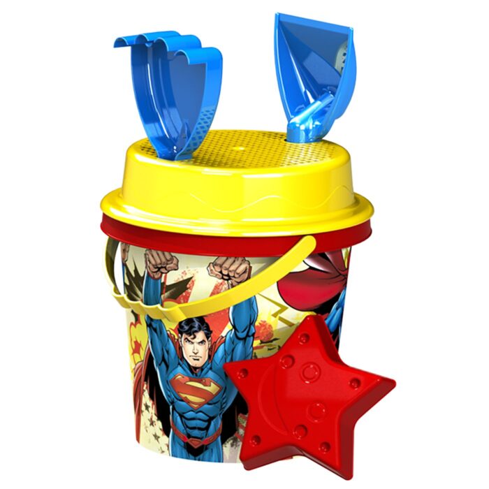 ΚΟΥΒΑΔΑΚΙ  ΠΑΡΑΛΙΑΣ ΜΕ ΔΙΑΦΟΡΑ ΑΞΕΣΟΥΑΡ "SUPERMAN"
