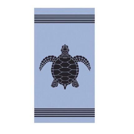ΠΕΤΣΕΤΑ ΘΑΛΑΣΣΗΣ ΜΠΛΕ ¨TURTLE¨ 150x75 εκ.