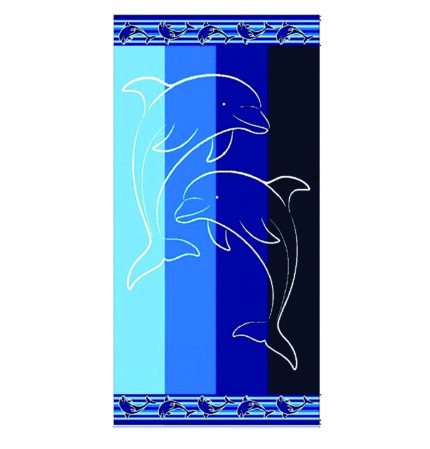 ΠΕΤΣΕΤΑ ΘΑΛΑΣΣΗΣ ¨DOLPHINS¨ 150x75 εκ.
