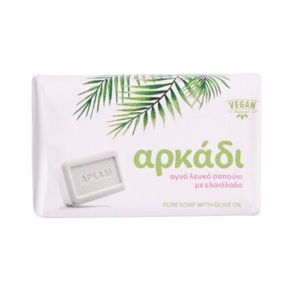 ΑΓΝΟ ΛΕΥΚΟ ΣΑΠΟΥΝΙ ΕΛΑΙΟΛΑΔΟΥ “ΑΡΚΑΔΙ” 150 gr