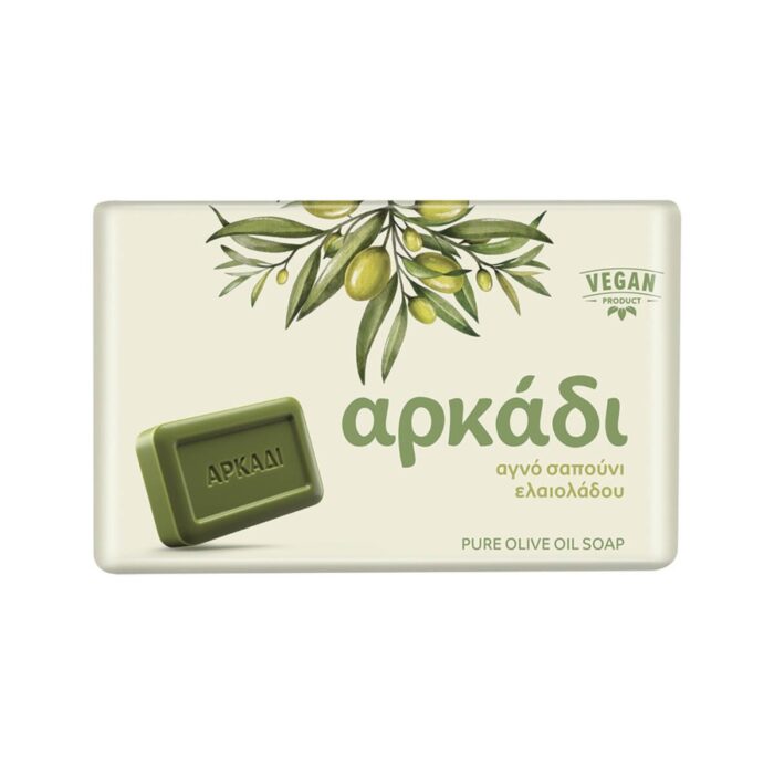 ΑΓΝΟ ΠΡΑΣΙΝΟ ΣΑΠΟΥΝΙ ΕΛΑΙΟΛΑΔΟΥ “ΑΡΚΑΔΙ” 150 gr