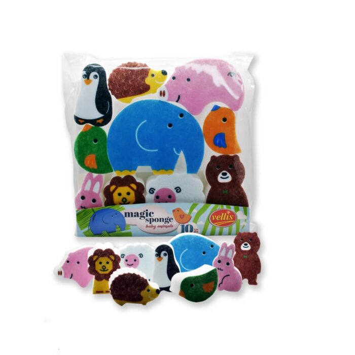 VELLIS MAGIC SPONGE BABY ANIMALS – Η ΜΑΓΙΚΗ ΓΟΜΑ