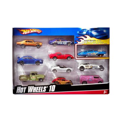 Mattel Hot Wheels: Hot Wheels 10 - Random Vehicles Set