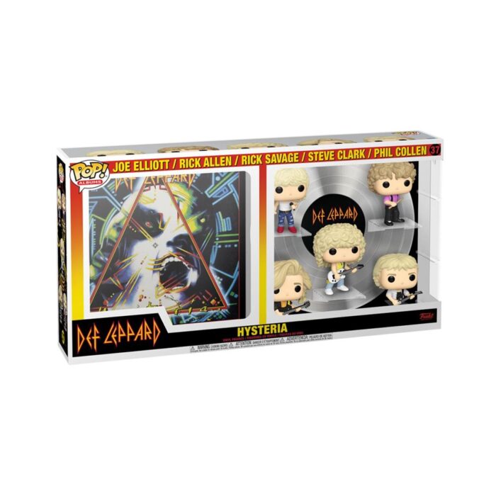 FUNKO POP! Deluxe Albums: Def Leppard – (Hysteria Tour 1987) (Special Edition) #37 Vinyl Figure