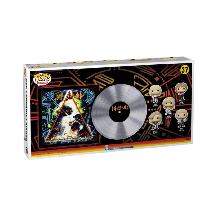 FUNKO POP! Deluxe Albums: Def Leppard – (Hysteria Tour 1987) (Special Edition) #37 Vinyl Figure - Image 2