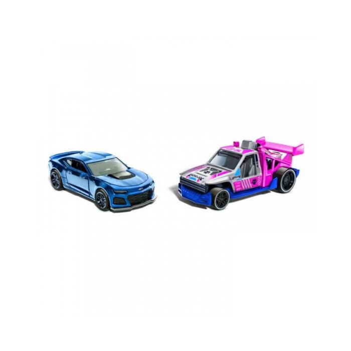 Hot Wheels - Pull-Back Speeders 2022 Camaro ZL1 & Lolux