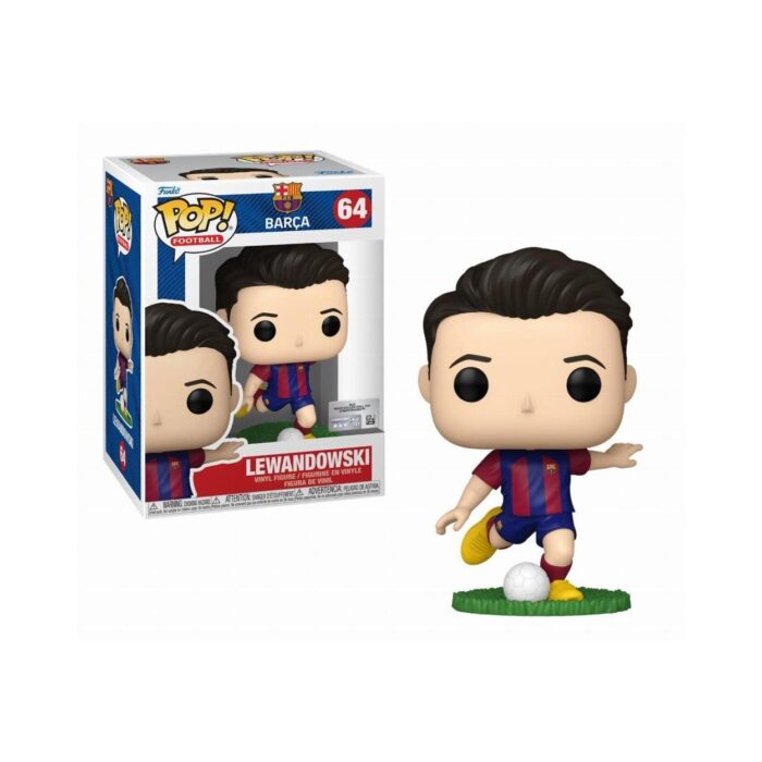 FUNKO POP! Football: Barcelona - Lewandowski #64 Vinyl Figure