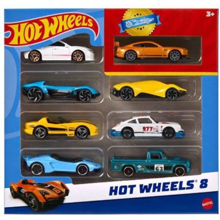 Mattel Hot Wheels: Hot Wheels 8 - Random Vehicles Set