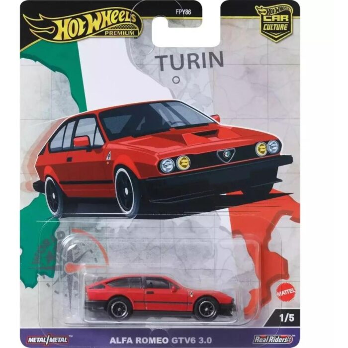 Mattel Hot Wheels Premium® Pop Culture: Alfa Romeo GTV 6 3.0 Vehicle