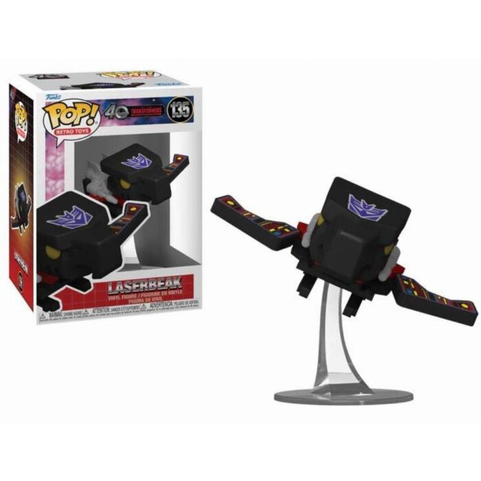 FUNKO POP! Retro Toys: 40 Years Transformers - Laserbeak #135 Vinyl Figure