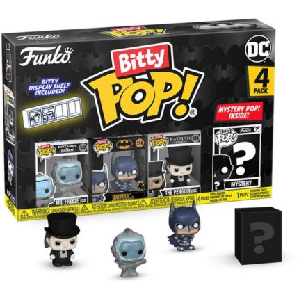 FUNKO BITTY POP! 4-Pack DC: Batman 85th - Mr.Freeze Vinyl Figures