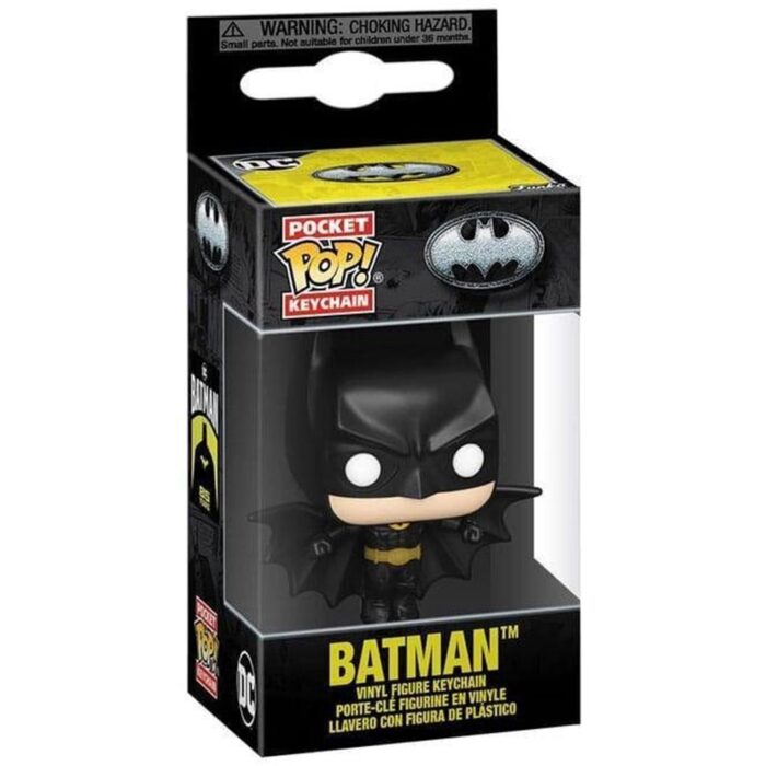 FUNKO POCKET POP!: DC: Batman 85th Anniversary - Batman (Soaring) Vinyl Figure Keychain