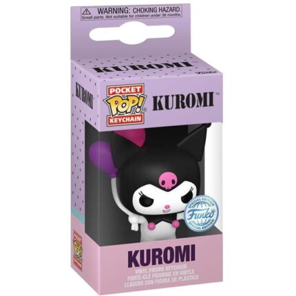 FUNKO POCKET POP!: Sanrio: Kuromi - Kuromi (Balloon) (Special Editon) Vinyl Figure Keychain