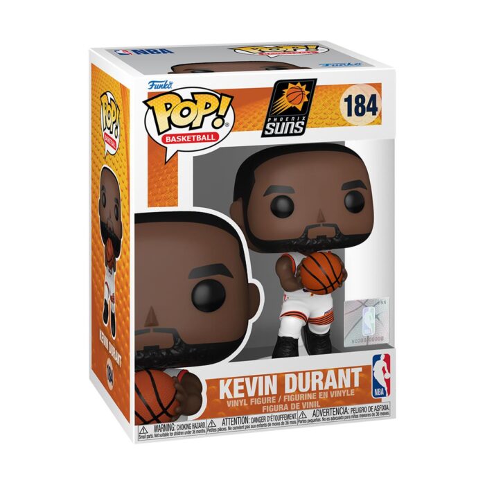 FUNKO POP!  Basketball NBA: Phoenix Suns - Kevin Durant #184 Vinyl Figure