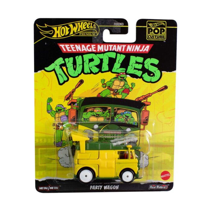 Hot Wheels Premium: Teenage Mutant Ninja Turtles – Party Wagon (Pop Culture)