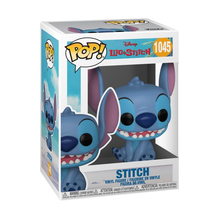 FUNKO POP! Disney: Lilo and Stitch - Stitch (Smiling Seated) #1045 Vinyl Figure