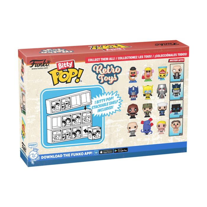 FUNKO BITTY POP! 4-Pack: Retro Toys: GI Joe Vinyl Figures - Image 5
