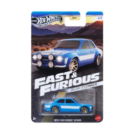 Mattel Hot Wheels Silver Series: Fast & Furious Brian O'Conner - 1970 Ford Escort RS1600