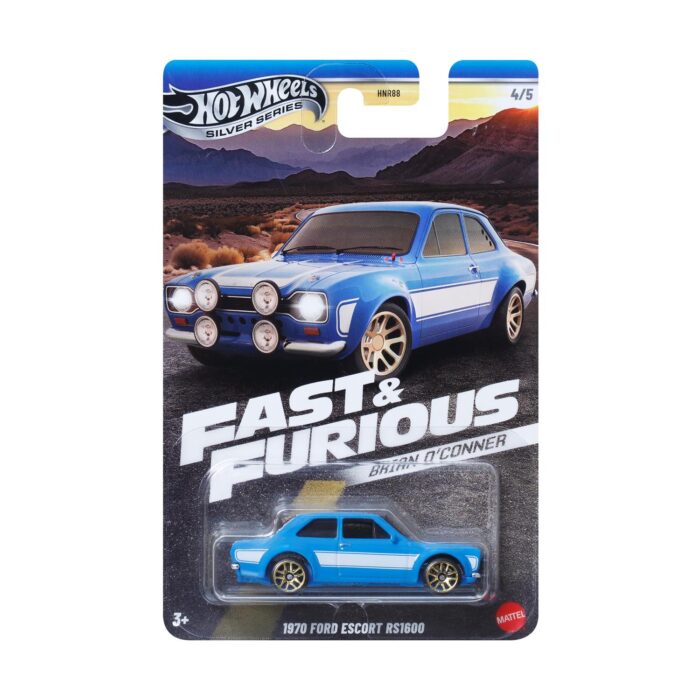 Mattel Hot Wheels Silver Series: Fast & Furious Brian O'Conner - 1970 Ford Escort RS1600