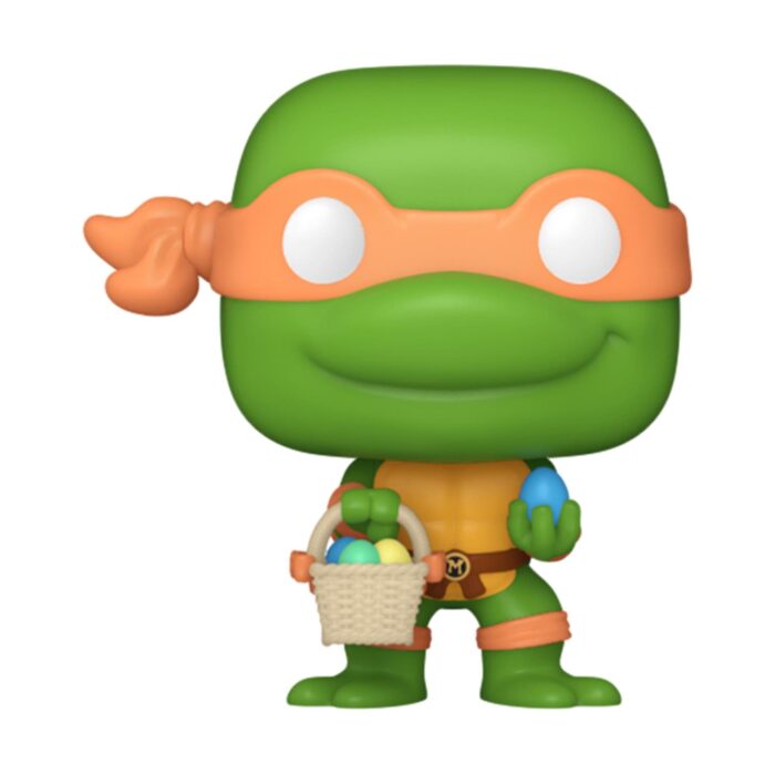 FUNKO POCKET POP! Easter: Teenage Mutant Ninja Turtles - Michaelangelo Vinyl Figure - Image 2