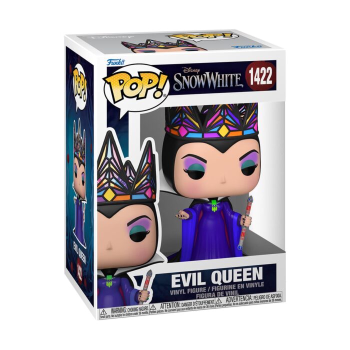 FUNKO POP! Disney: Snow White (Live Action) - Evil Queen (Black & Purlpe) #1422 Vinyl Figure