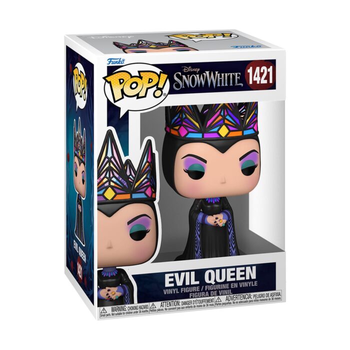 FUNKO POP! Disney: Snow White (Live Action) - Evil Queen (Black) #1421 Vinyl Figure