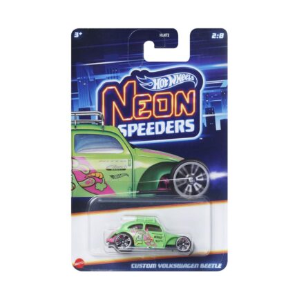 Mattel Hot Wheels: Neon Speeders - Custom Volkswagen Beetle
