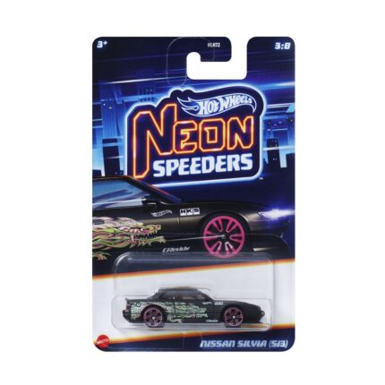 Mattel Hot Wheels: Neon Speeders - Nissan Silvia (513)