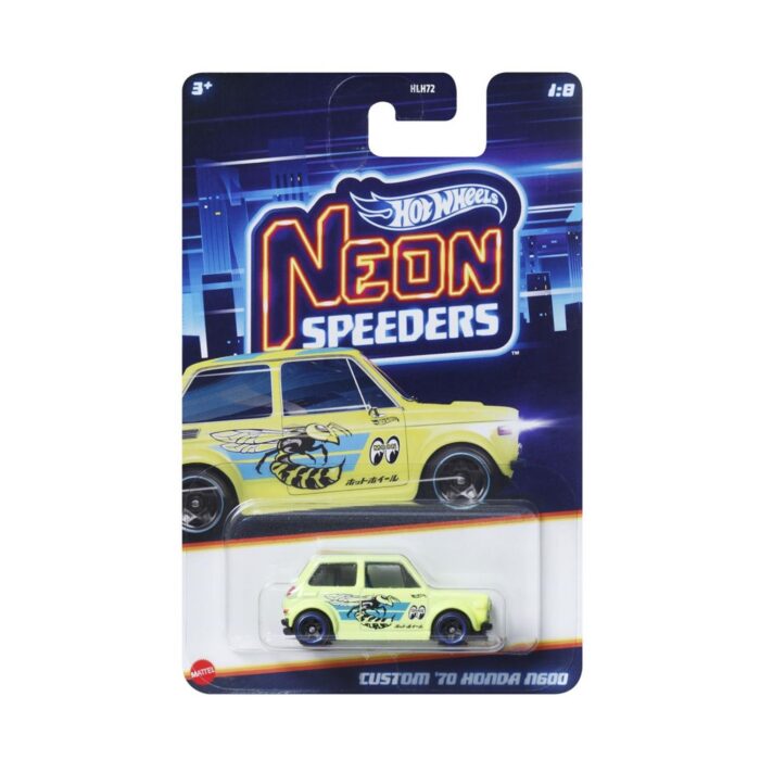 Mattel Hot Wheels: Neon Speeders - Custom '70 Honda N600