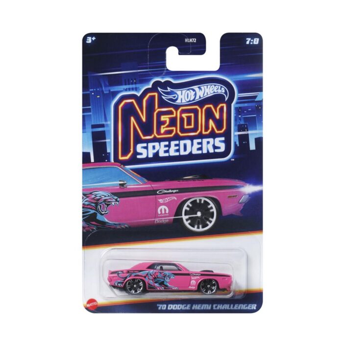 Mattel Hot Wheels: Neon Speeders - '70 Dodge Hemi Challenger