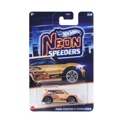 Mattel Hot Wheels: Neon Speeders - Mini Cooper S Challenge