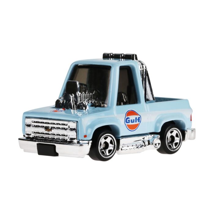 Mattel Hot Wheels: Silver Series Tooned Gulf Racing - Toon'D '83 Chevrolet Silverado - Image 2