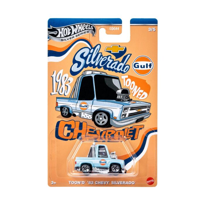 Mattel Hot Wheels: Silver Series Tooned Gulf Racing - Toon'D '83 Chevrolet Silverado