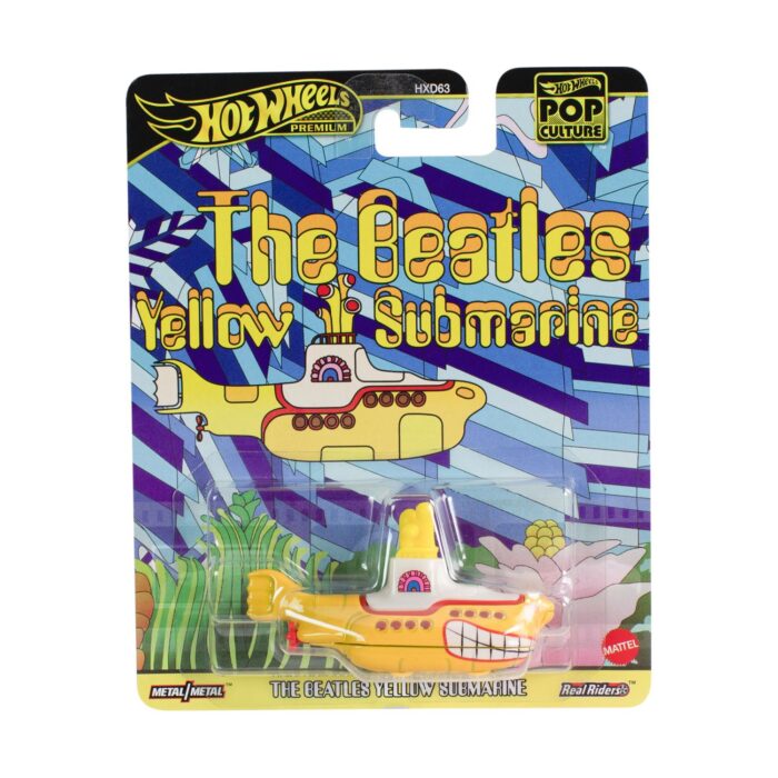 Hot Wheels Premium: The Beatles - Yellow Submarine Vehicle
