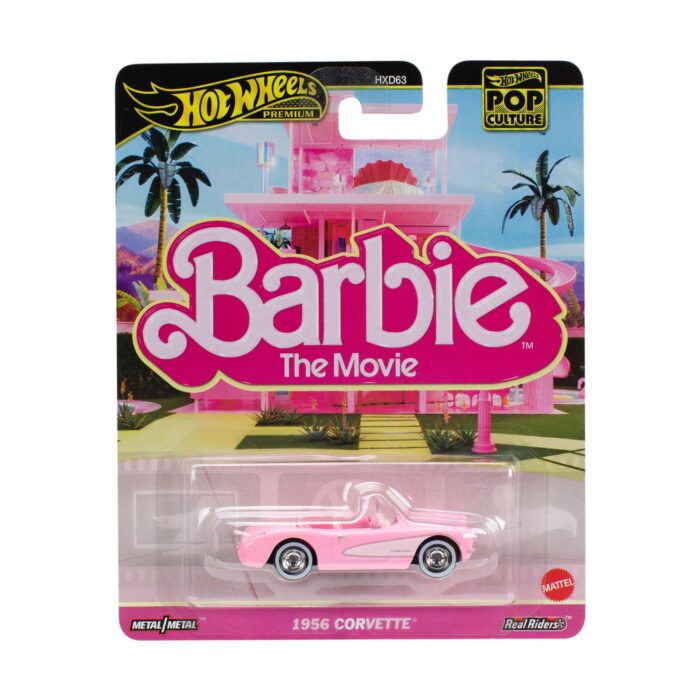 Hot Wheels Premium: Barbie The Movie - 1956 Corvette Vehicle