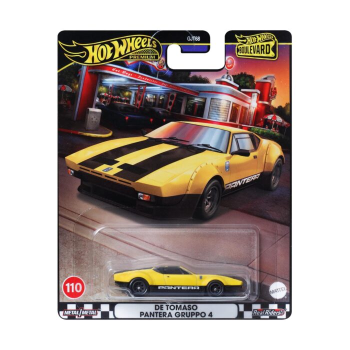 Mattel Hot Wheels Premium: Boulevard - De Tomaso Pantera Gruppo 4 Vehicle