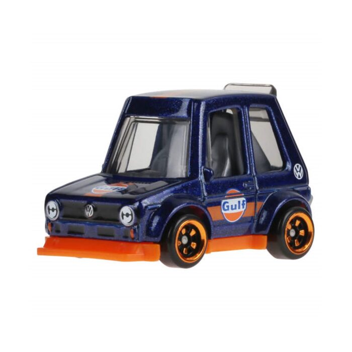 Mattel Hot Wheels: Silver Series Tooned Gulf Racing - Tooned Volkswagen Golf MK1 - Image 2