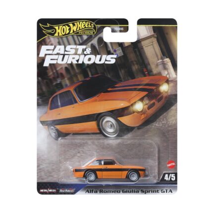 Mattel Hot Wheels Premium: Fast & Furious - Alfa Romeo Giulia Sprint GTA