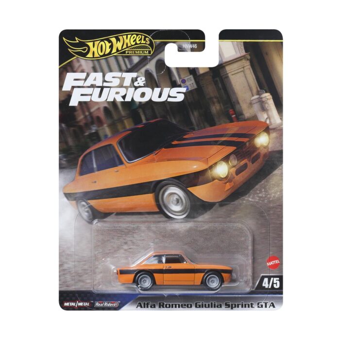 Mattel Hot Wheels Premium: Fast & Furious - Alfa Romeo Giulia Sprint GTA